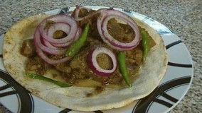 آشپزی ایرانی-تهیه بشقاب گوشت افغانی