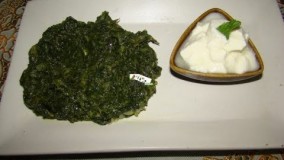 آشپزی ایرانی- طرز تهیه سبزی پالک