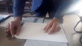 طرز تهیه قیف قنادی با کاغذ روغنی