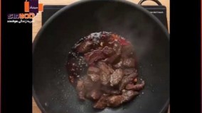 آشپزی مدرن-تهیه نودل سبزیجات