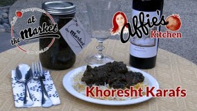 آشپزی ایرانی-تهیه خورشت کرفس ایرانی 22