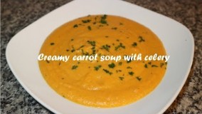 آشپزی ایرانی-تهیه سوپ هویج و کرفس