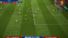 پخش زنده بازی فرانسه و کرواسی