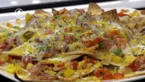 آشپزی ایرانی -  طرز تهیه  نان تورتیلا با گوشت فیل مرغ