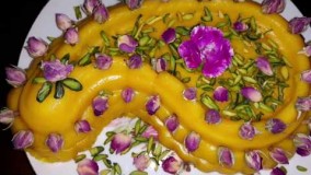 آموزش خوشمزه ترين حلواي ايران كه مخصوص عروسي هست 
