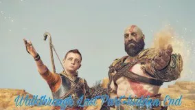 God of War walkthrough last part + hidden end  راهنمای بازی گاد اف وار پارت اخر