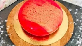 تهیه دسر-تهیه موس توت -خوشمزه و زیبا