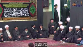 روز اول مجلس سوگواری به مناسبت ایام شهادت امام حسین علیه السلام