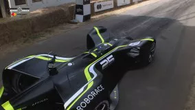 ماشین خودران Roborace در فستیوال سرعت گودوود (2) - گجت نیوز