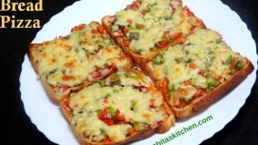 طرز پيتزا درست كردن-از سراسر جهان 25-با نون تست