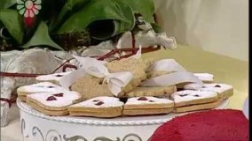 شیرینی پزی- طبخ شیرینی مغزدارمربایی