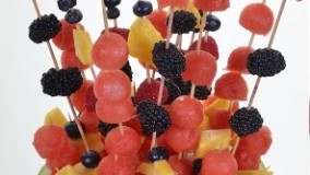 تزیین میوه-تزیین هندوانه-مناسب مهمانی ها