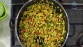 آشپزی ساده-کوکو سبزی قالبی