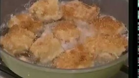 آشپزی مدرن-سالاد با پنیر سوخاری