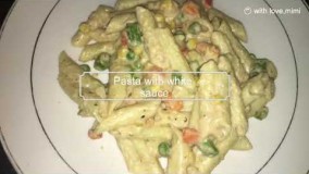 آشپزی مدرن--طرز تهيه پاستا با سوس يفيد