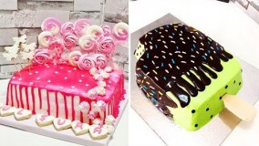 کیک پزی-ایده های تزیین کیک- جدید و جالب