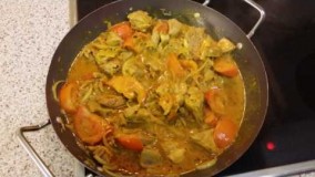 آموزش آشپزی-تهیه خوراک گوشت لذیذ