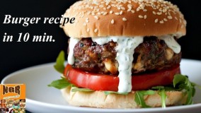 آشپزی مدرن-تهیه چیز برگر هندی