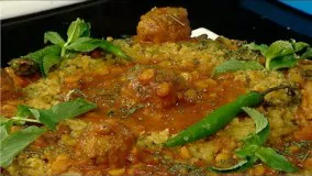 آموزش آشپزی - طرز تهیه شوله غوربندی-غذای مقوی و سالم