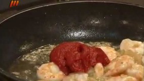 آشپزی آسان-ماکارونی با سس میگو