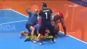 شاهکار فوتسال ایران حذف برزیل futsal iran brazil