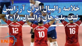 خلاصه والیبال ارژانتین ایران  لیگ ملت‌های والیبال 2018