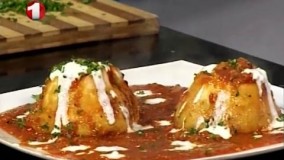 آموزش آشپزی - طرز تهیه ته چین مرغ