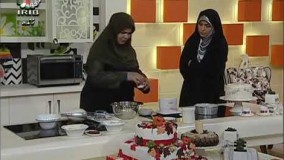 کیک پزی-کیک با سس قهوه