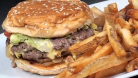 آشپزی آسان-چیز برگر - فایو گایز برگرز اند  فرایز