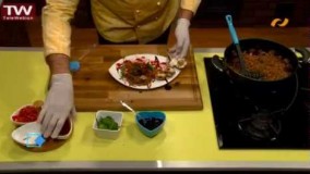 آشپزی آسان- پاستا با سس انار