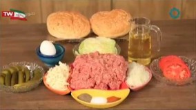 آشپزی آسان-همبرگر شکم پر