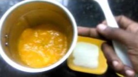 تهیه بستنی انبه لذیذ