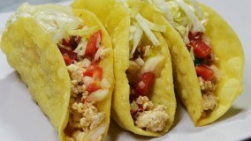 آشپزی مدرن- طرز تهیه تاکو مرغ مکزیکی با سالسا