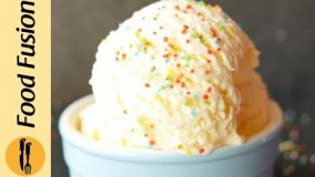 تهیه بستنی وانیلی- زیبا و لذیذ