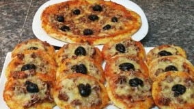 آشپزی مدرن-تهیه پیتزای تک نفره-آسان