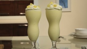 تهیه نوشیدنی خنک-میلک شیک آناناس لذیذ