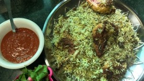 آشپزی آسان-تهیه پلو مرغ