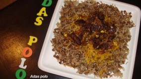 آموزش عدس پلو-تهیه عدس پلو خوشمزه و زیبا