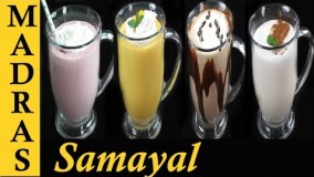 تهیه نوشیدنی خنک-میلک شیک مختلف و لذیذ