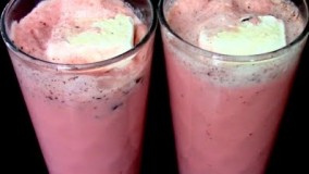 تهیه نوشیدنی خنک-میلک شیک هندوانه لذیذ