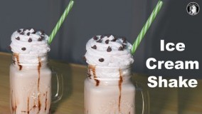 تهیه نوشیدنی خنک-میلک شیک بستنی