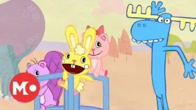 دوستان شاد درختی جدید- happy tree friends anime -کلیپ 5-تمام قسمت ها در لینک زیر این ویدیو