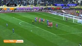 گل چهارم پرسپولیس مقابل استقلال ،محسن مسلمان