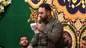 شعرخوانی عربی فارسی ولادت امام حسین- الفجر الشعبان- محمد فصولی