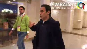 مهدی مهدوی کیا هم به هتل ویژه مهمانان قرعه کشی جام جهانی در مسکو رسید