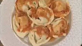 آشپزی مدرن-راویولی کدو و اسفناج