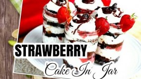 کیک پزی-تهیه کاپ کیک لذیذ توت فرنگی