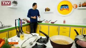 آشپزی مدرن- فارفاله با سس اسفناج و گردو