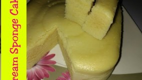 کیک پزی-تهیه کرم کیک اسفنجی