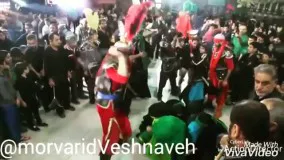 کاروان نمادین امام حسین دسته عزاداری